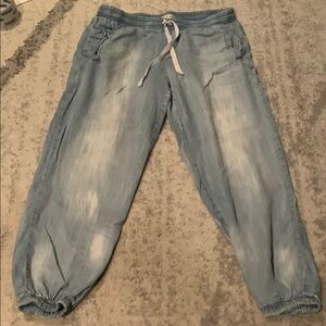 Light Blue Jogger Pants